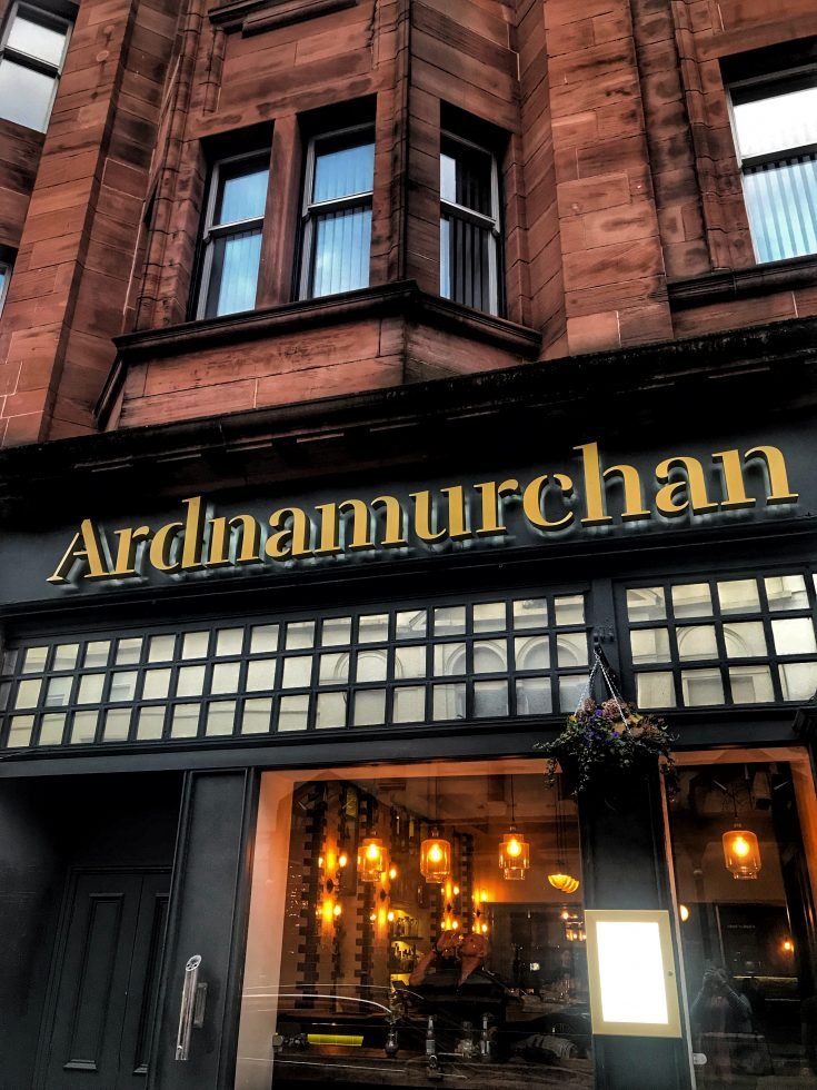 Celebrating Scottish Produce at Ardnamurchan Restaurant, Glasgow - The